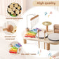 Table d’activités musicales avec xylophone et tambours