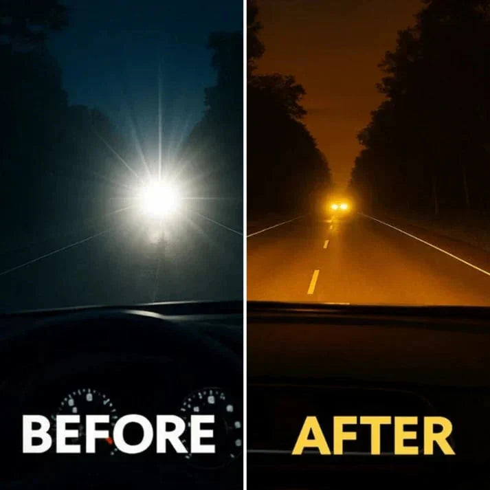 Lunettes anti-éblouissement pour conduite de nuit