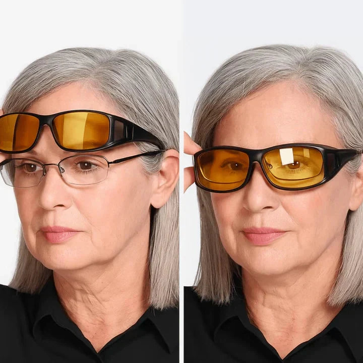 Lunettes anti-éblouissement pour conduite de nuit