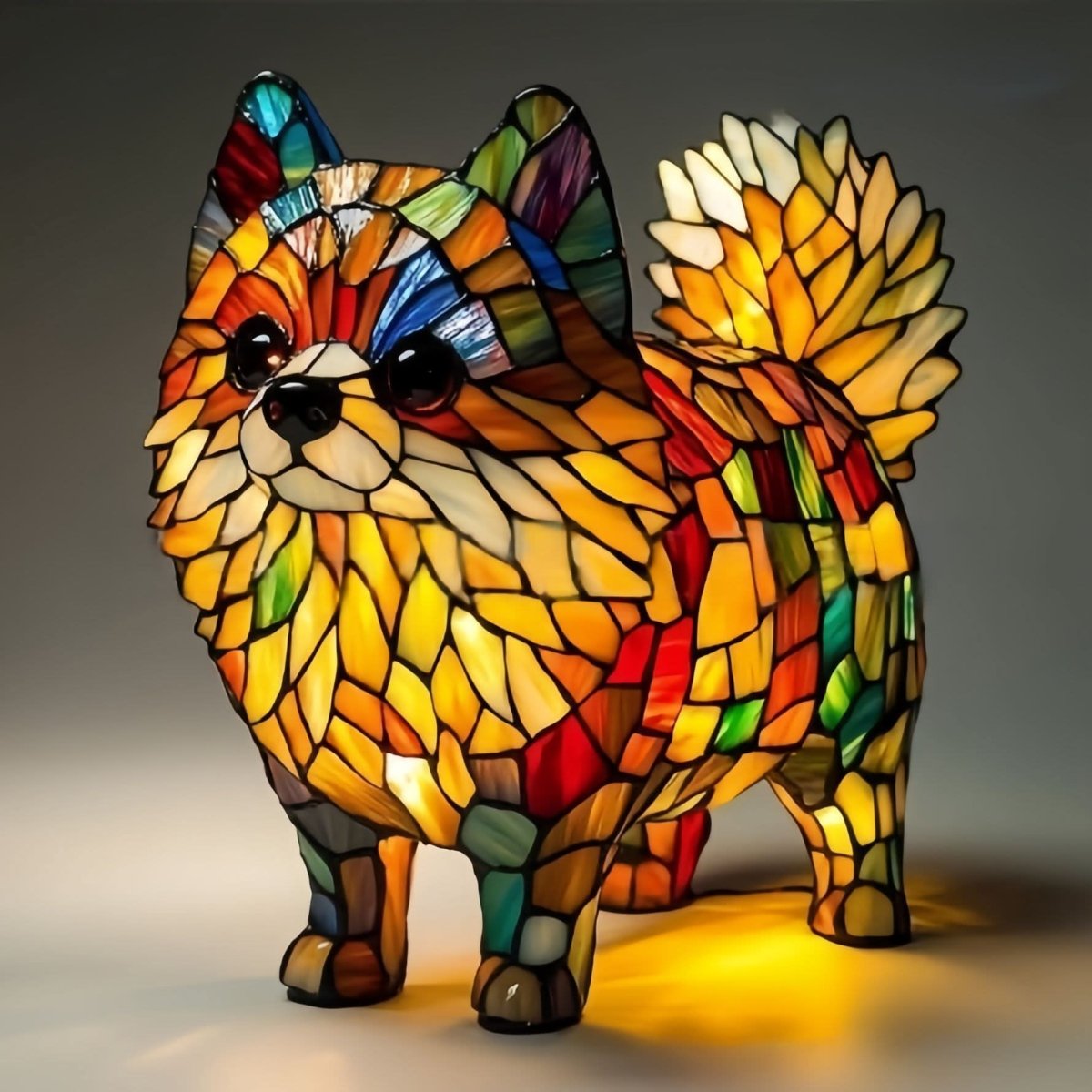 Lampe décorative LED animaux, 15 cm, alimentation USB