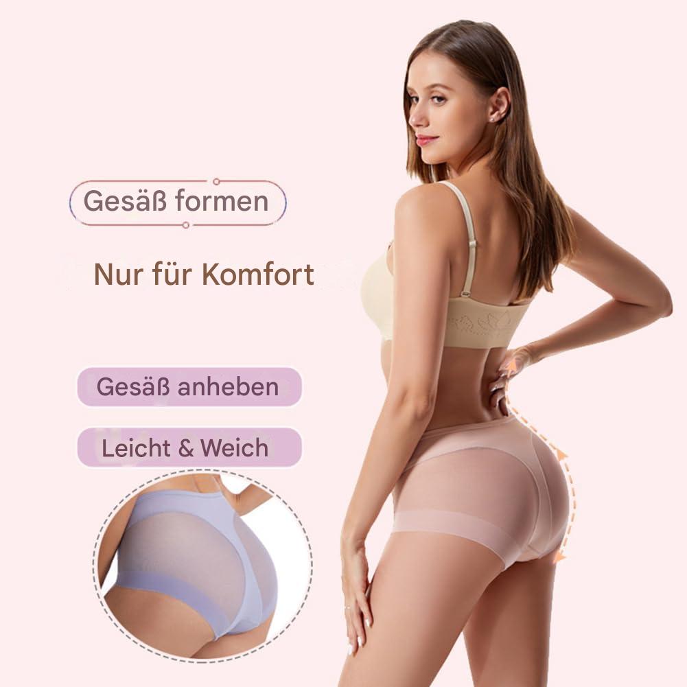 Culotte gainante sans couture en microfibre avec fond coton