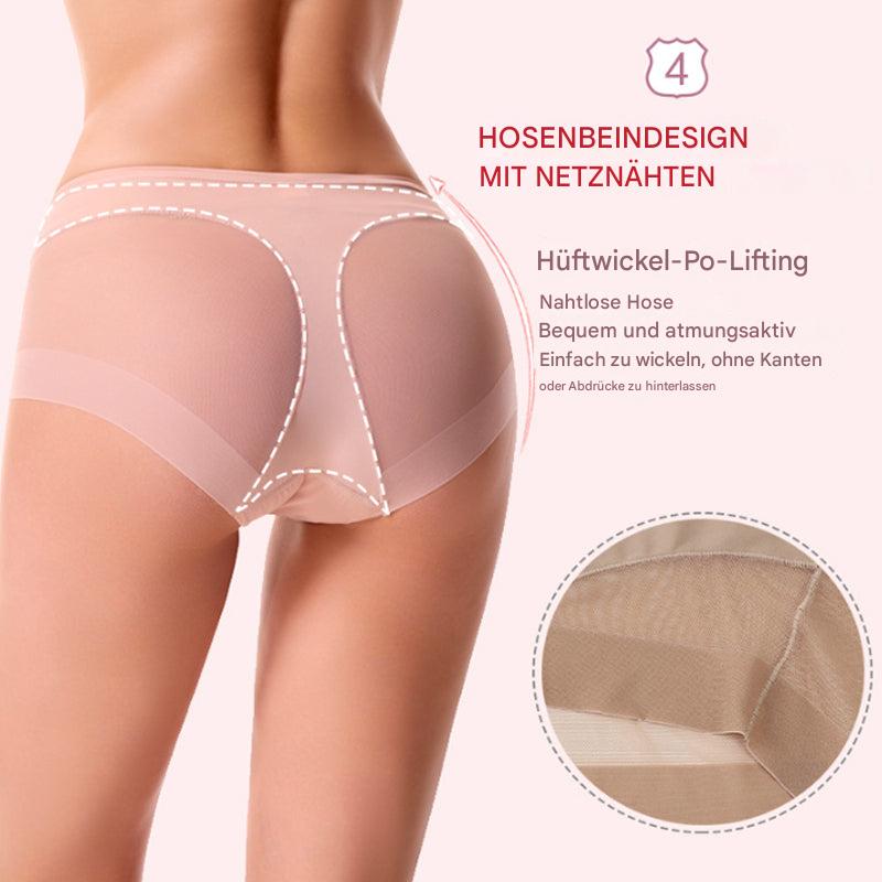 Culotte gainante sans couture en microfibre avec fond coton