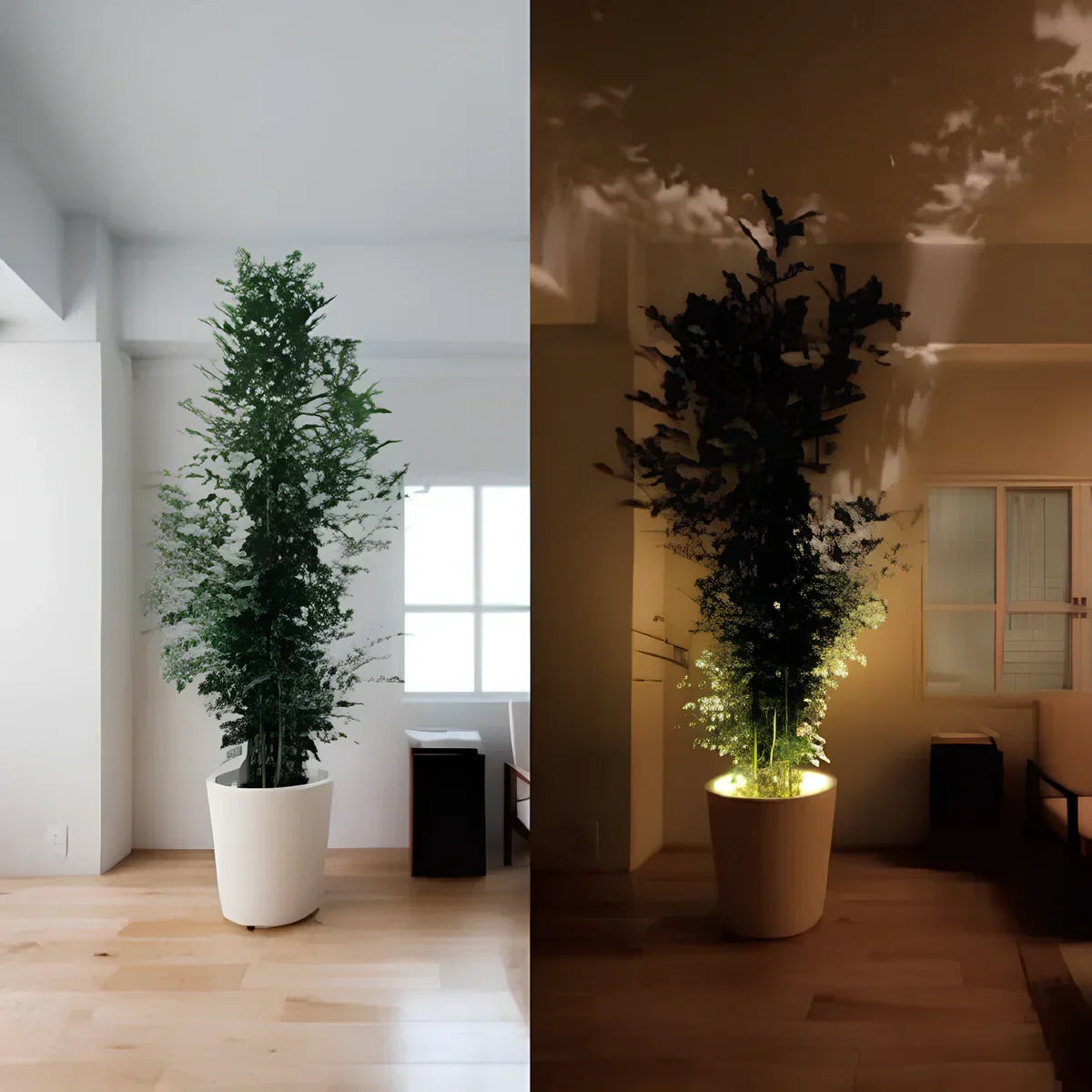 Spot d'appoint orientable avec télécommande et minuterie