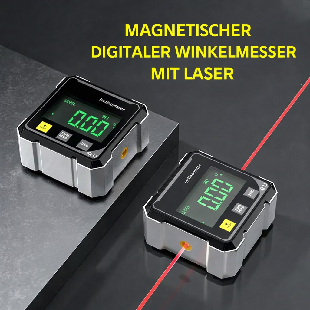 Inclinomètre numérique à base magnétique et laser