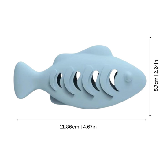 Felineau Poisson Peluche Herbe-à-Chat - Jouet Renifleur Sensoriel Félin