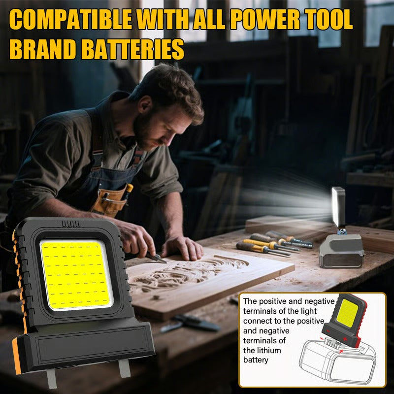 Projecteur LED de travail compatible batteries