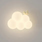 Veilleuse murale LED en forme de nuage, 19 × 21 cm