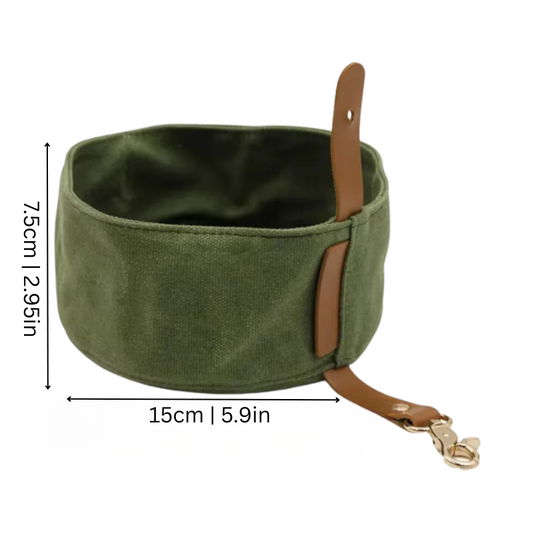 Felineau Gamelle de Voyage Pliable - Bol Portable pour Animaux