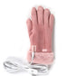 Gants chauffants rechargeables pour femme à 3 niveaux