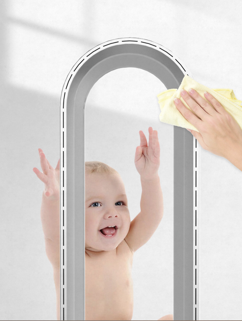 Purificateur d'air intérieur avec filtre et ventilation oscillante