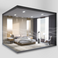 Purificateur d'air intérieur avec filtre et ventilation oscillante
