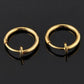 Boucles d'oreilles sans perçage à clip