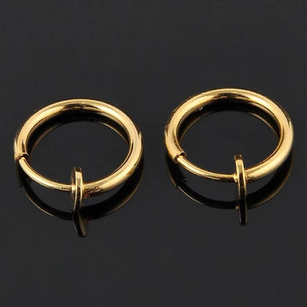 Boucles d'oreilles sans perçage à clip