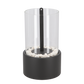 Lampe à combustible avec cylindre en verre et éteignoir
