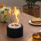 Lampe à combustible avec cylindre en verre et éteignoir