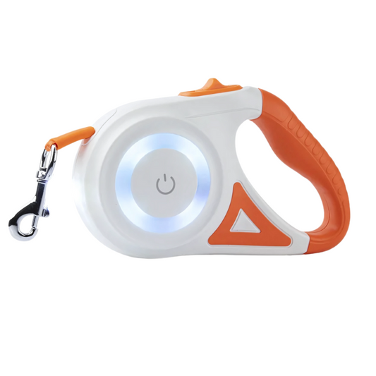 Laisse Retractable LED Chien - Visibilite Nocturne - image 2