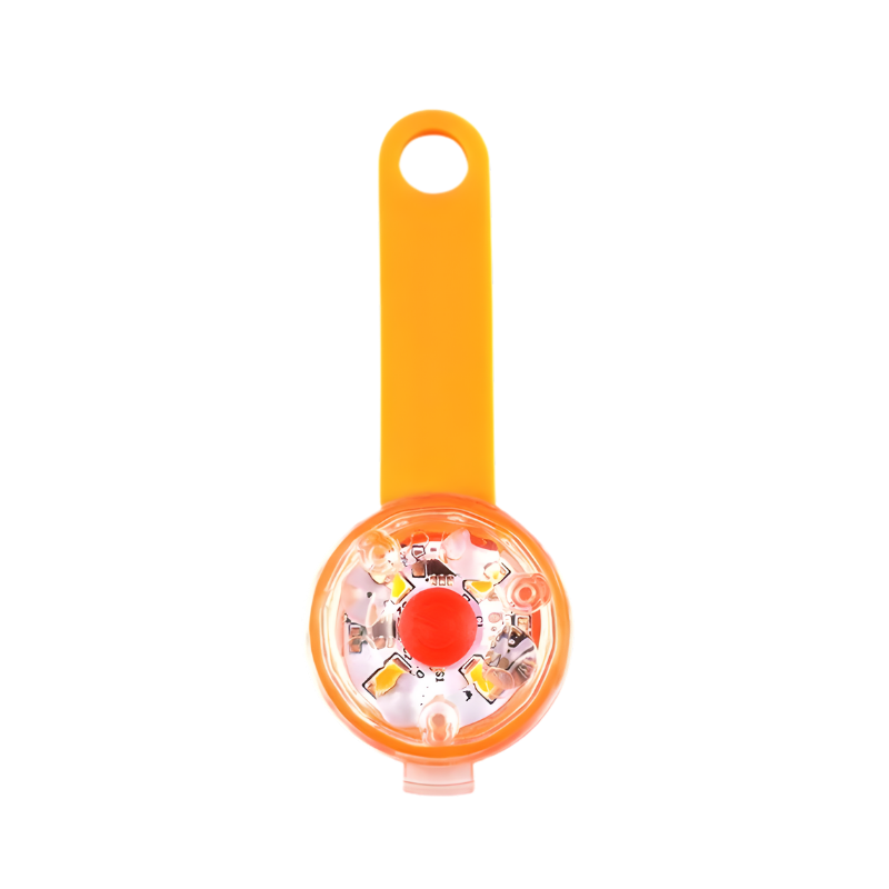 Medaille Lumineuse LED Chien Chat - Clip Securite - image 1