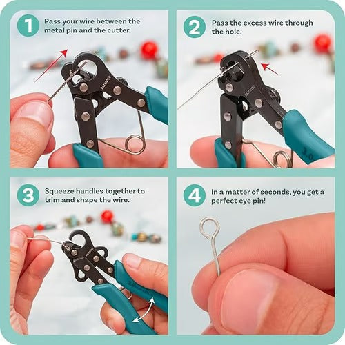 Pince à former des boucles pour création de bijoux