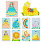 Kit de création de tableaux en tissu pour enfants