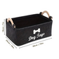 Felineau Boîte de Rangement Feutre pour Accessoires Animaux