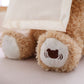 Ours en peluche interactif pour jeu de coucou