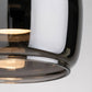Suspension en verre teinté avec douille E27