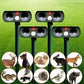 Répulsif solaire de jardin à détection de mouvement