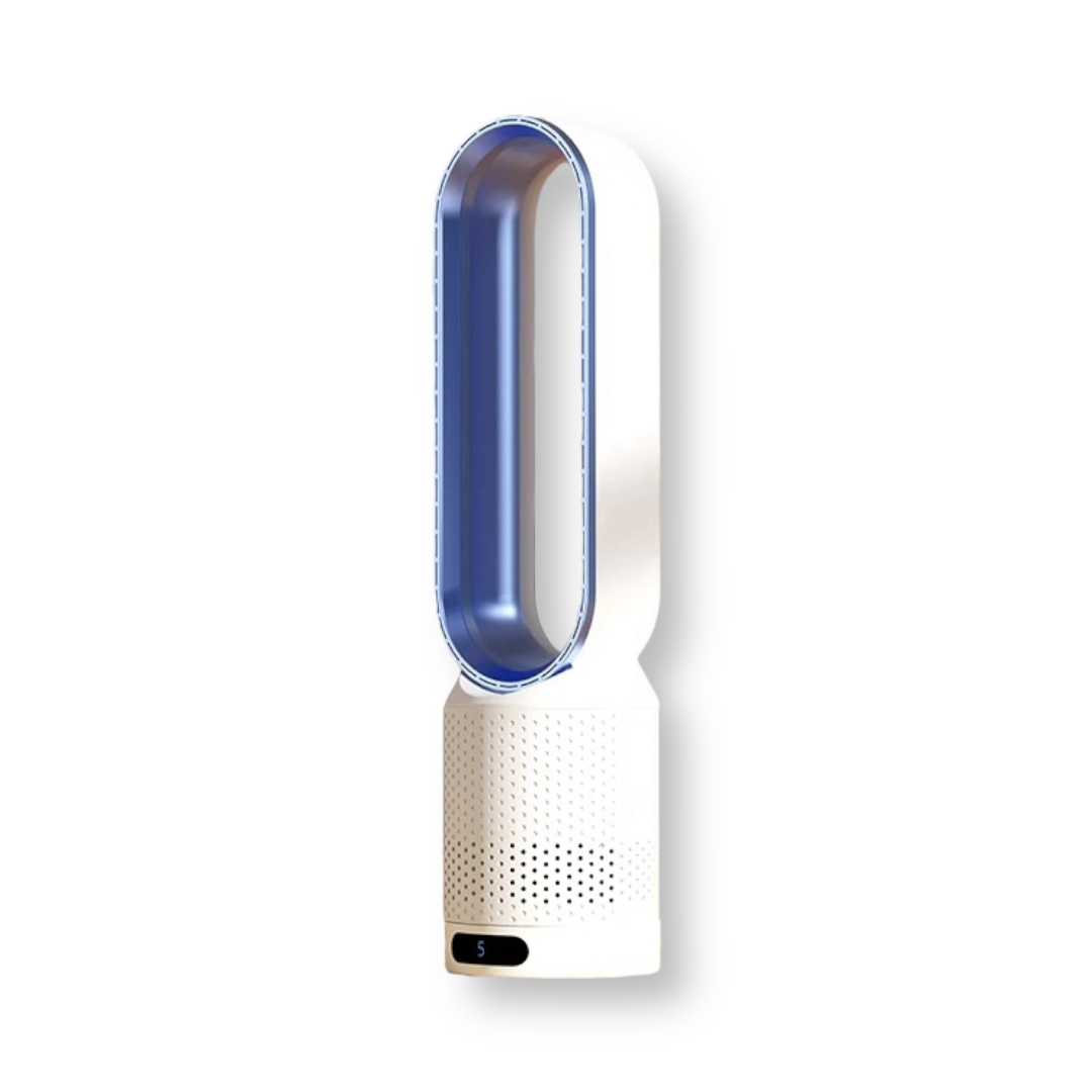 Purificateur d'air intérieur avec filtre et ventilation oscillante