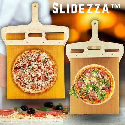 Pelle à pizza coulissante avec accessoire de glissement