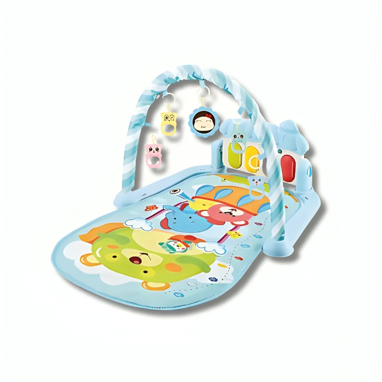 Tapis d’éveil musical lumineux pliable 72 × 43 cm