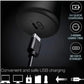 Rasoir électrique compact rechargeable USB-C – IPX7