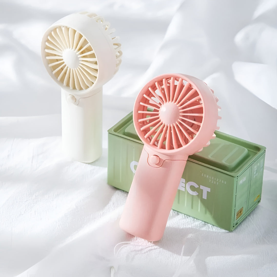 Mini ventilateur à main sur piles