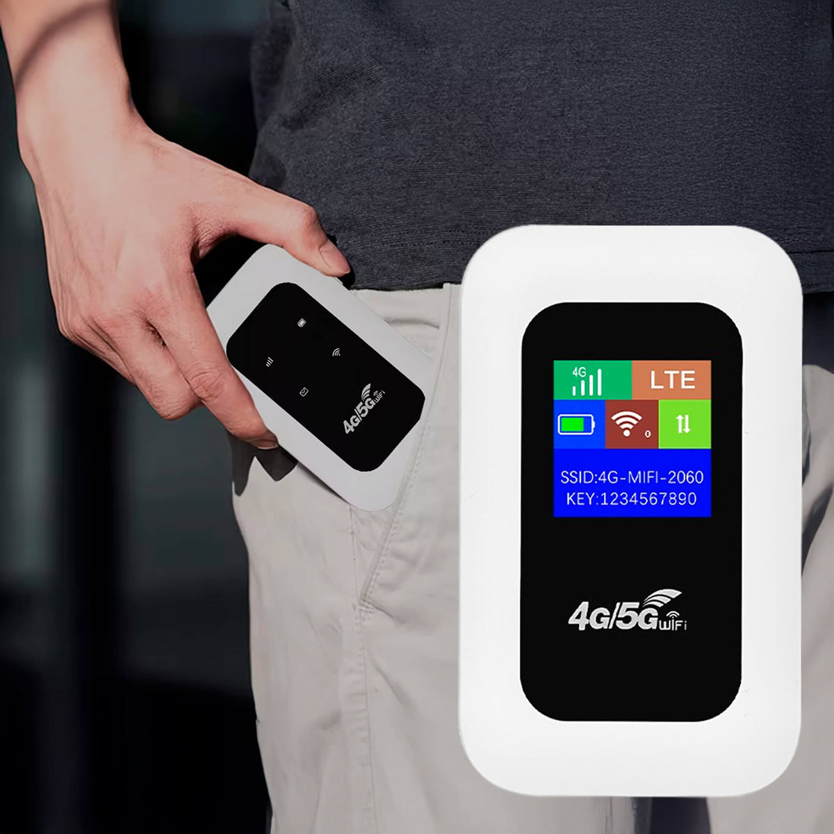 Routeur Wi-Fi mobile 4G LTE rechargeable