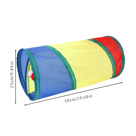 Felineau Tunnel de Jeu Pliable pour Chat - 4 Formes