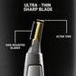 Tondeuse de précision avec éclairage LED