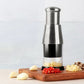 Hachoir manuel à poussoir en acier et plastique, 16 × 6 cm
