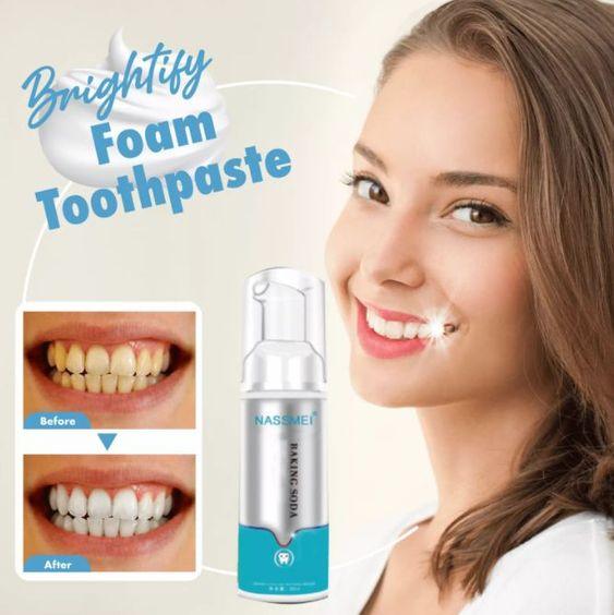 Lot de 2 dentifrices en mousse