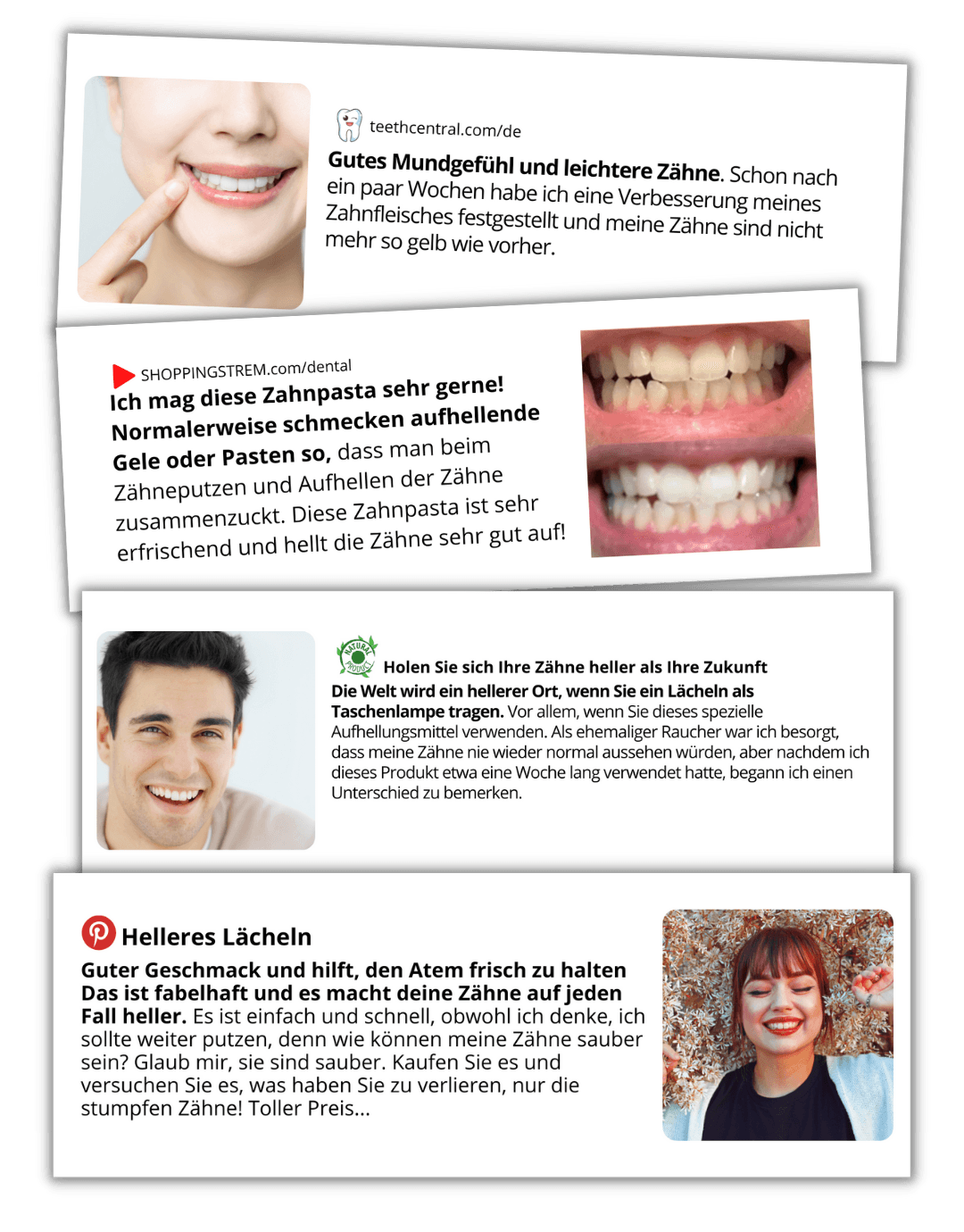 Lot de 2 dentifrices en mousse