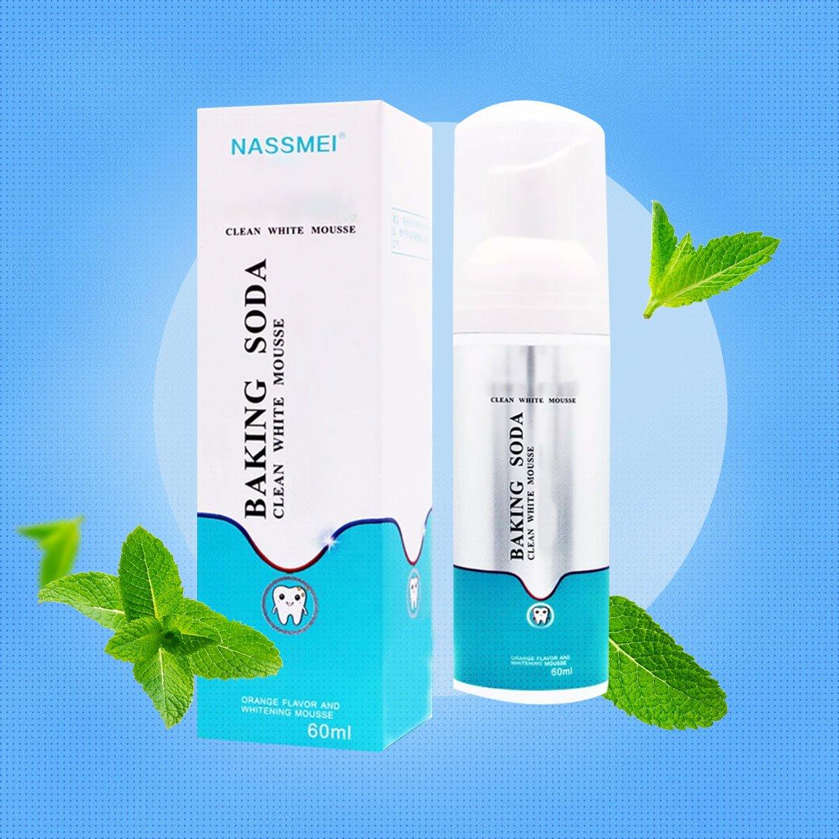 Lot de 2 dentifrices en mousse