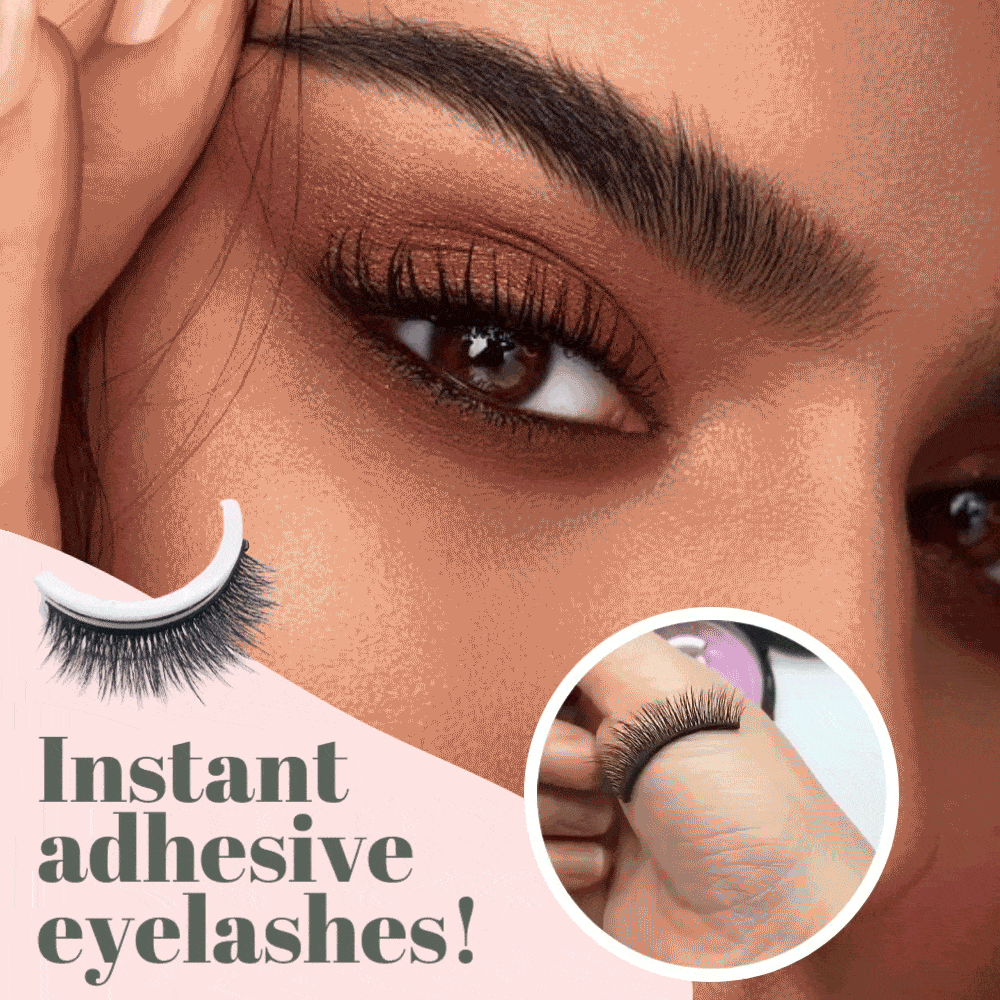 Faux cils autocollants réutilisables