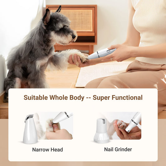 Tondeuse 4 en 1 pour chien et chat avec accessoires de précision