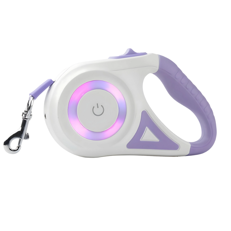 Laisse Retractable LED Chien - Visibilite Nocturne - image 1