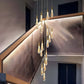 Suspension LED goutte de cristal – 1 lumière – image 11
