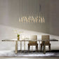 Suspension LED goutte de cristal – 1 lumière – image 14