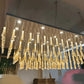Suspension LED goutte de cristal – 1 lumière – image 16