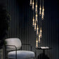Suspension LED goutte de cristal – 1 lumière – image 9