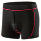 Short de cyclisme unisexe avec rembourrage gel