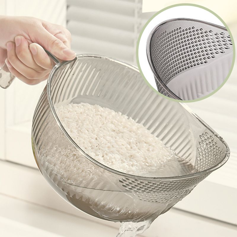 Bol de lavage du riz avec tamis intégré en PET