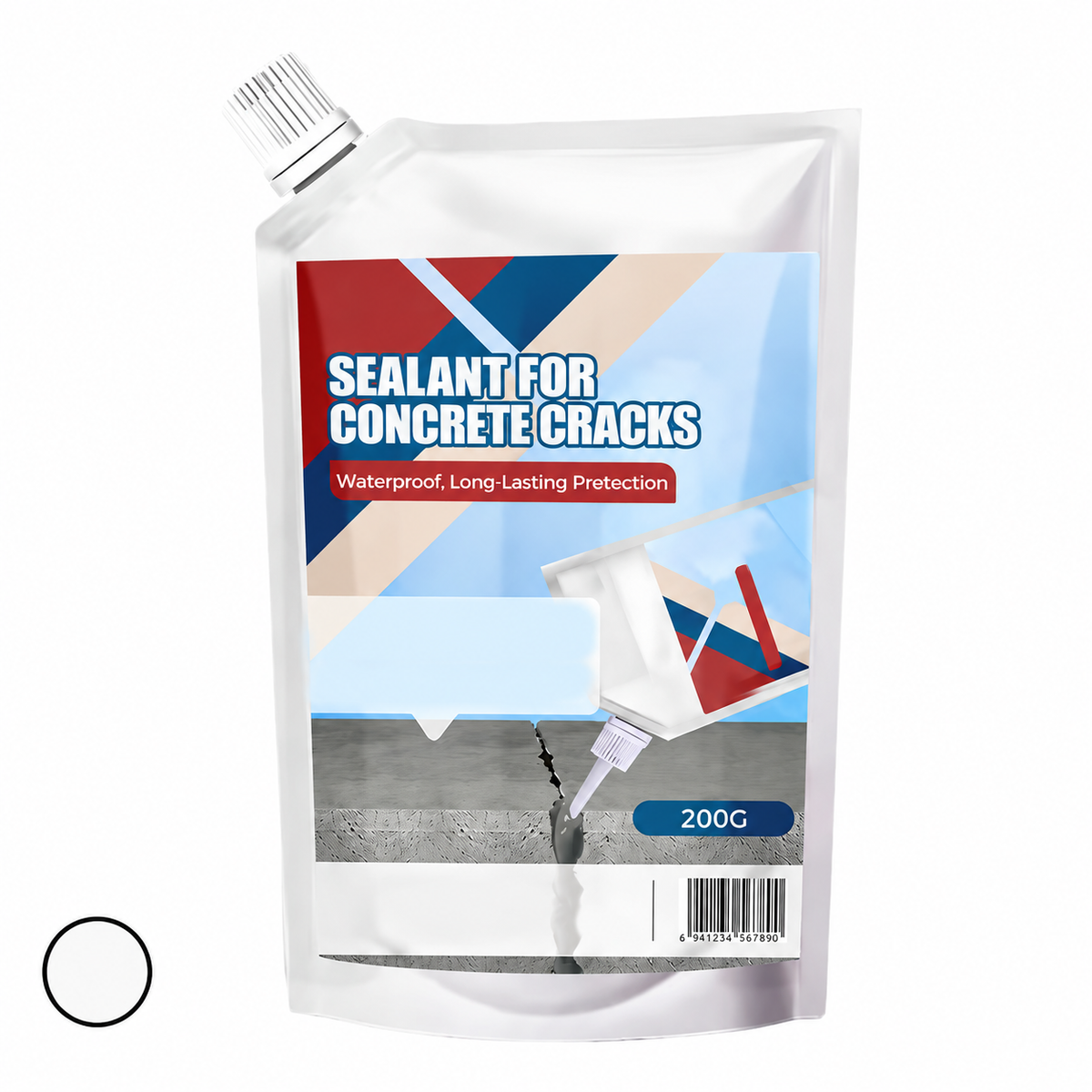 Mastic de réparation des fissures pour béton et maçonnerie