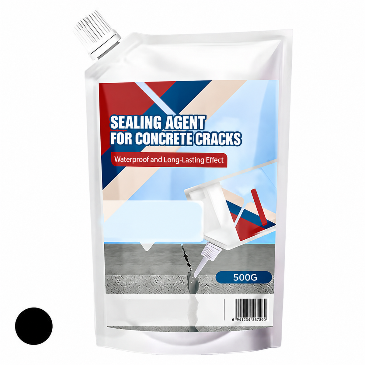 Mastic de réparation des fissures pour béton et maçonnerie